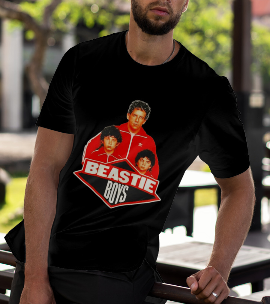 Beastie Boys Red Tracksuit Iconic Hip Hop T-Shirt