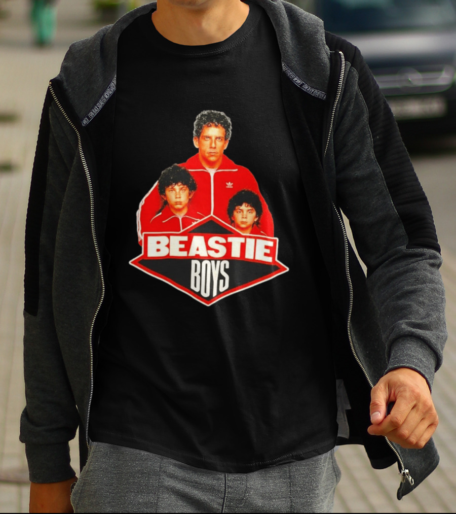 Beastie Boys Red Tracksuit Iconic Hip Hop T-Shirt