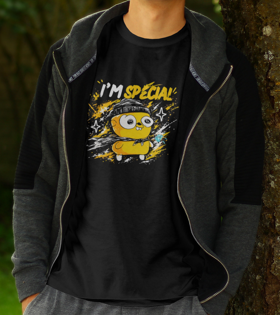 I'm Special Go Gopher Golang Programming Code T-Shirt