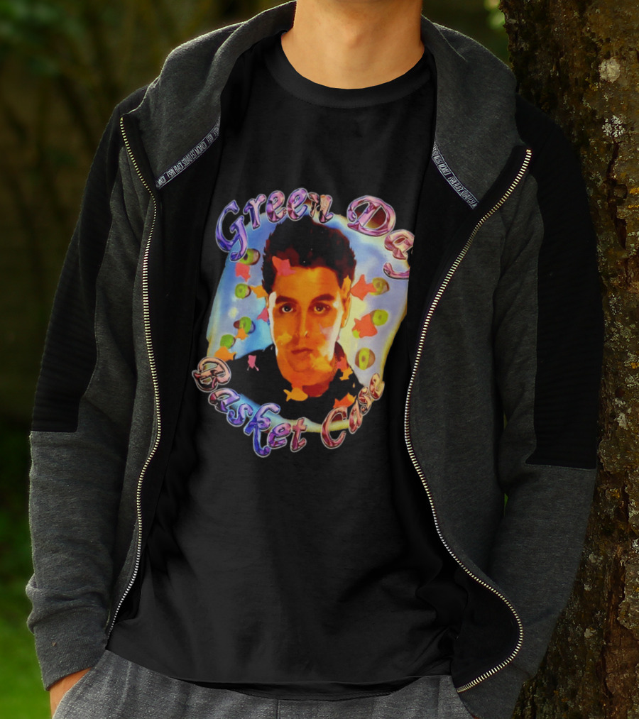 Green Day Basket Case Billie Joe Armstrong Colorful T-Shirt