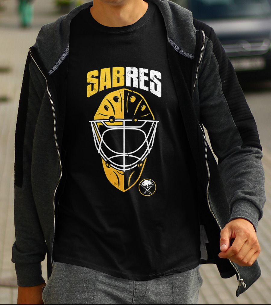 Buffalo Sabres Goalie Mask NHL Sabres T-Shirt