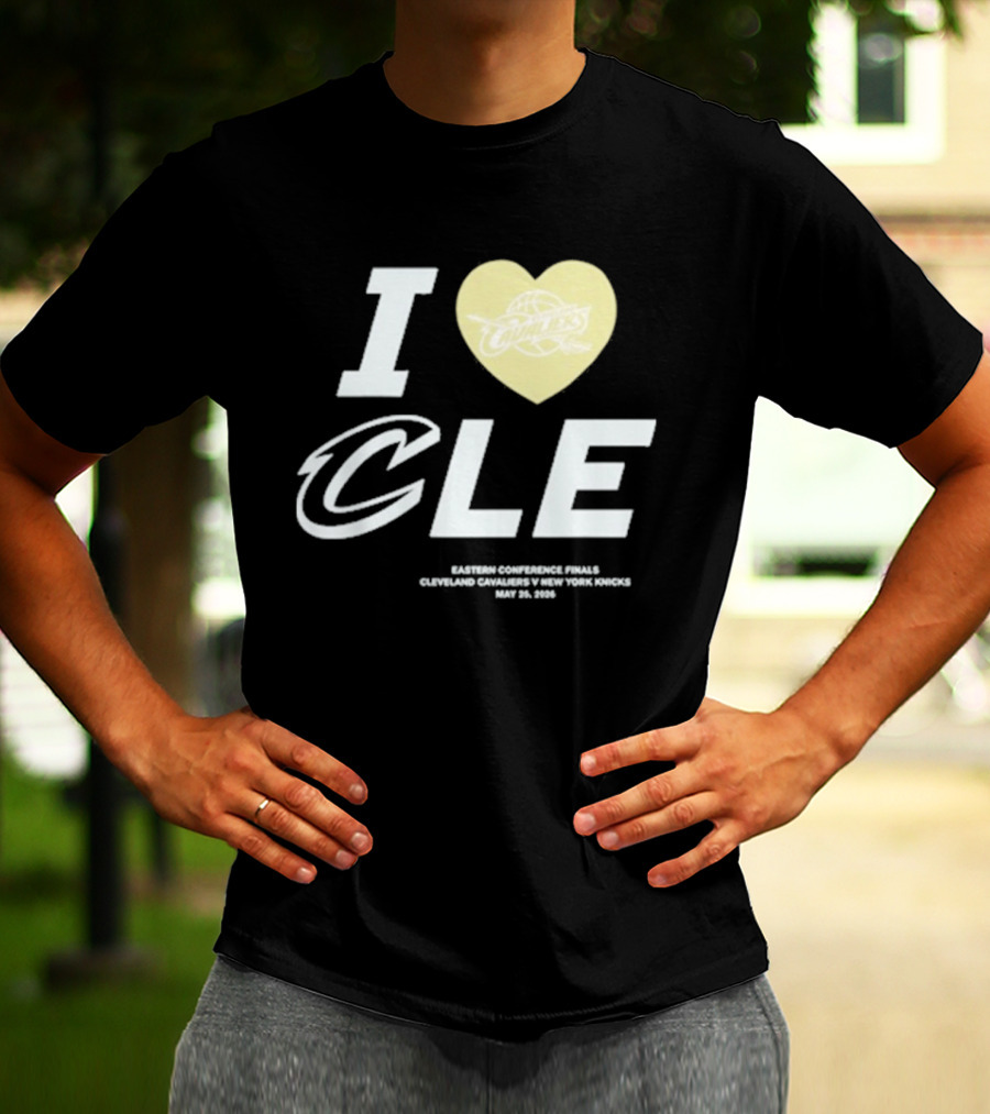 I Love CLE Cleveland Cavaliers Game 4 2026 T-Shirt