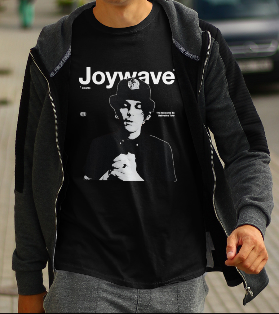 Joywave Daniel Armbruster Welcome To Helvetica Tour Cleanse 4 T-Shirt