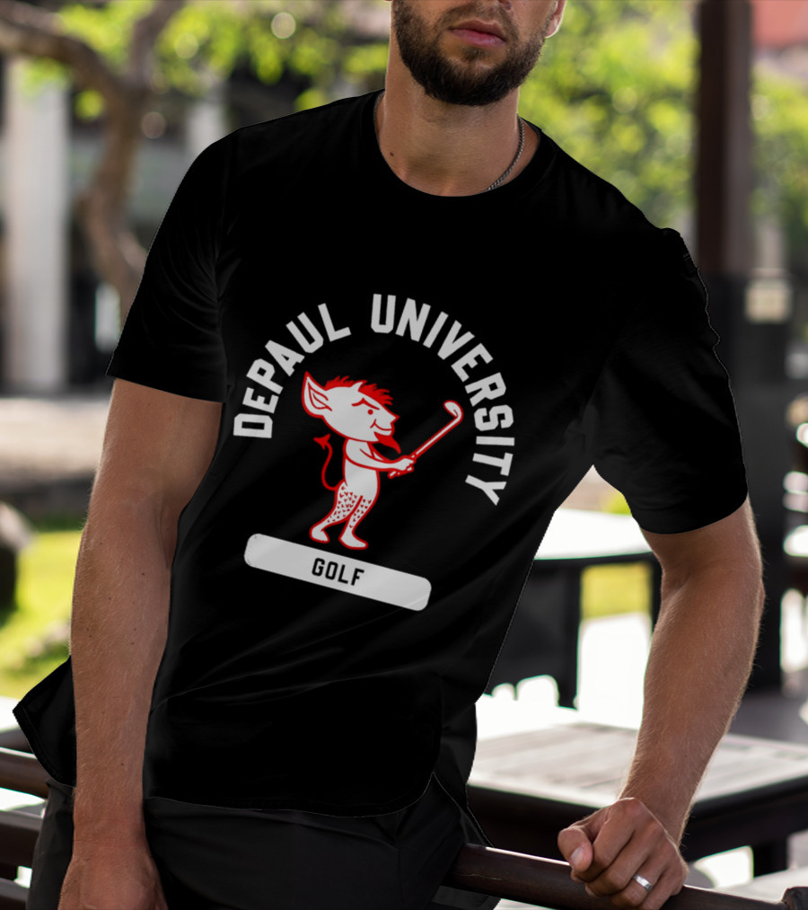 Depaul University Golf Demons Sports Team T-Shirt