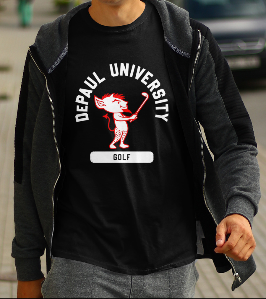 Depaul University Golf Demons Sports Team T-Shirt