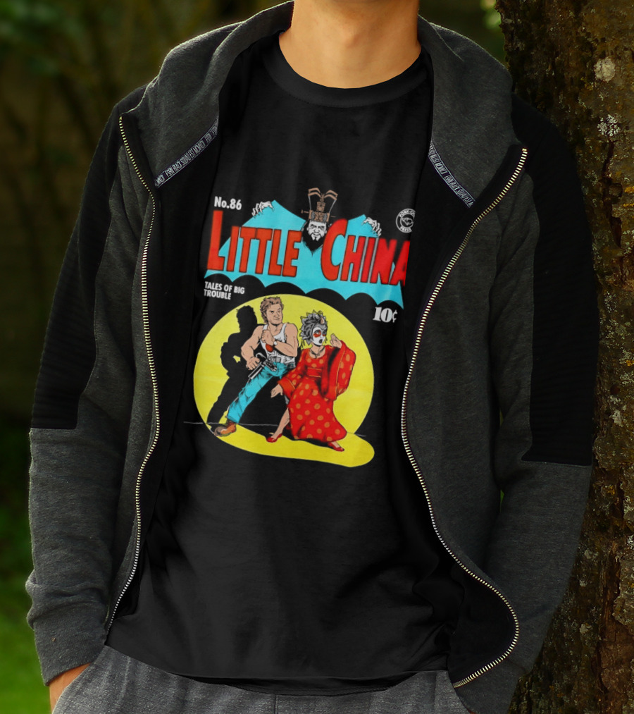 No 86 Little China Jack Burton Gracie Law David Lo Pan Tales Of Big Trouble T-Shirt