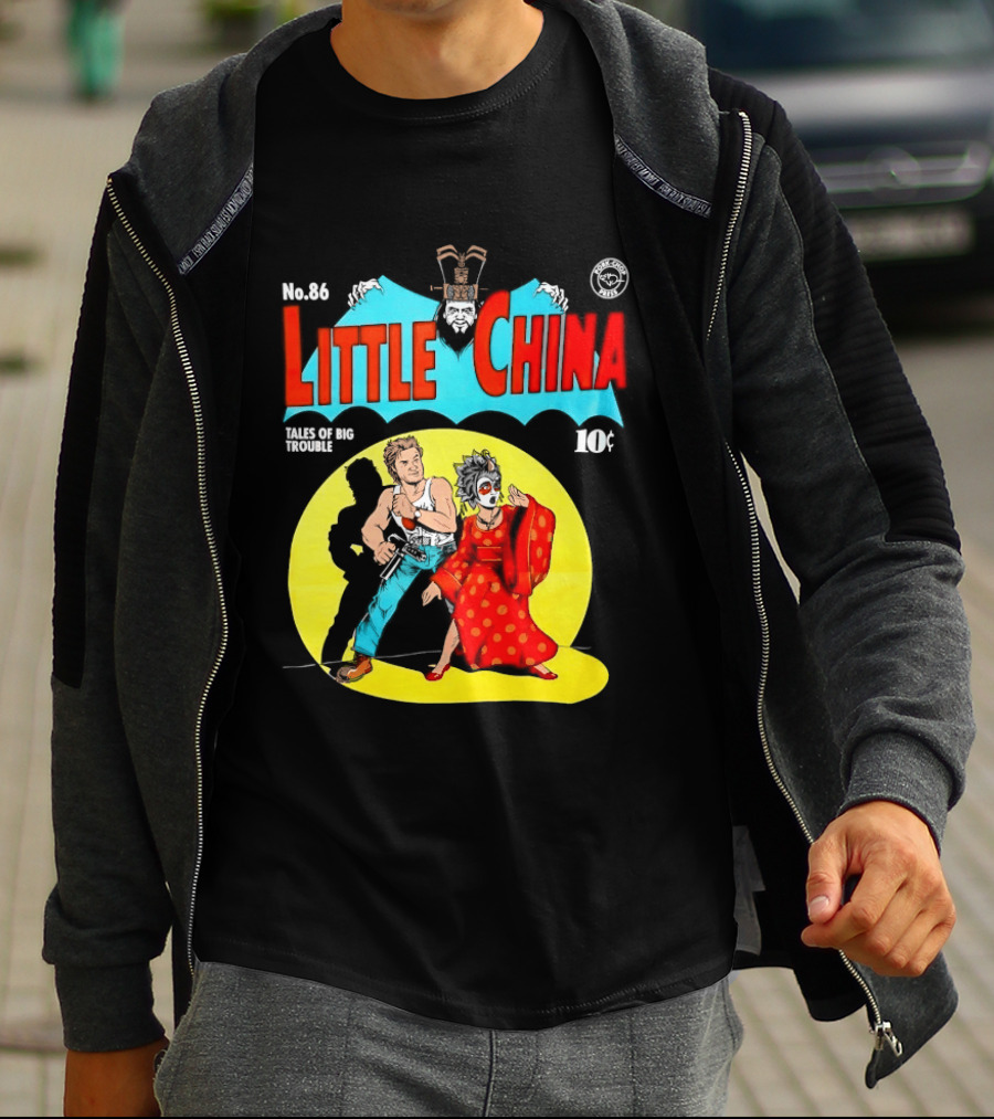 No 86 Little China Jack Burton Gracie Law David Lo Pan Tales Of Big Trouble T-Shirt