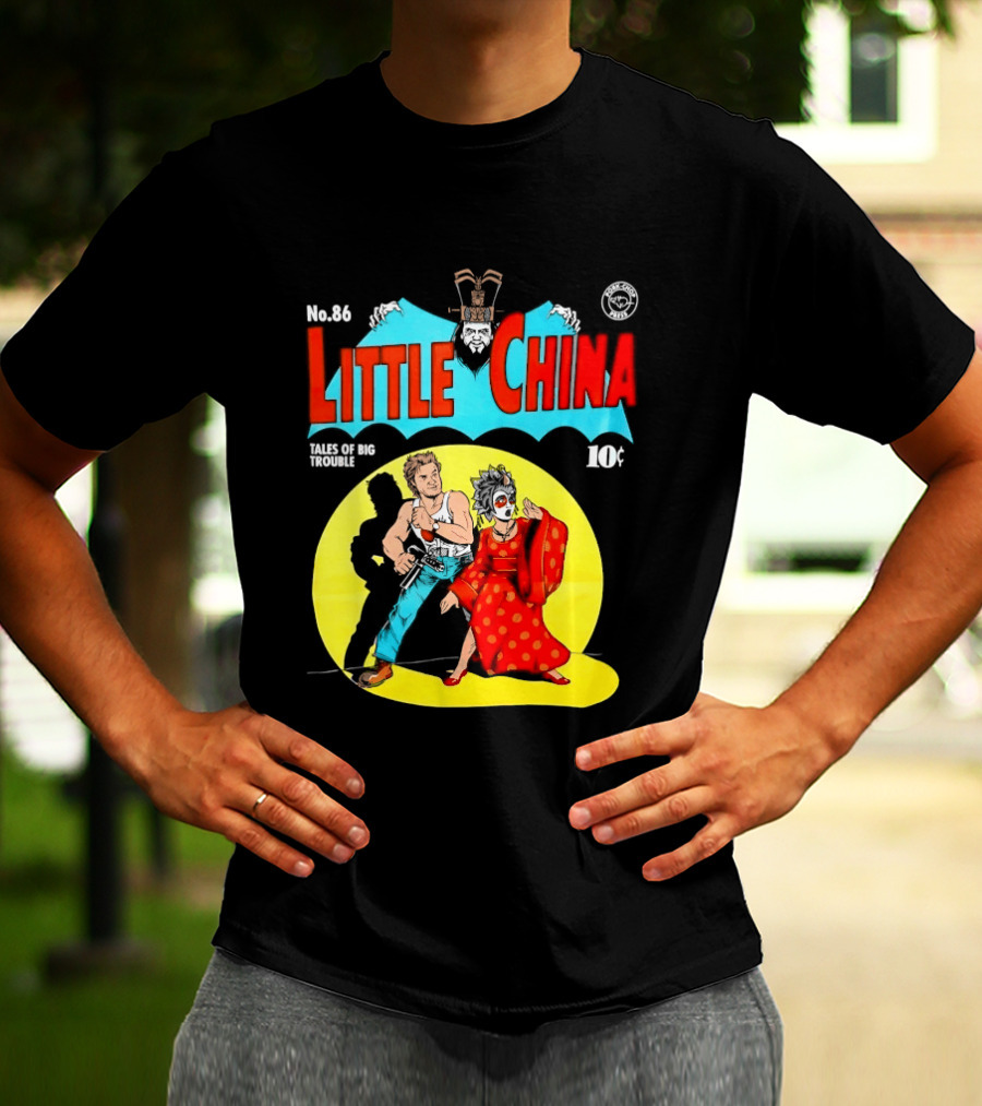 No 86 Little China Jack Burton Gracie Law David Lo Pan Tales Of Big Trouble T-Shirt