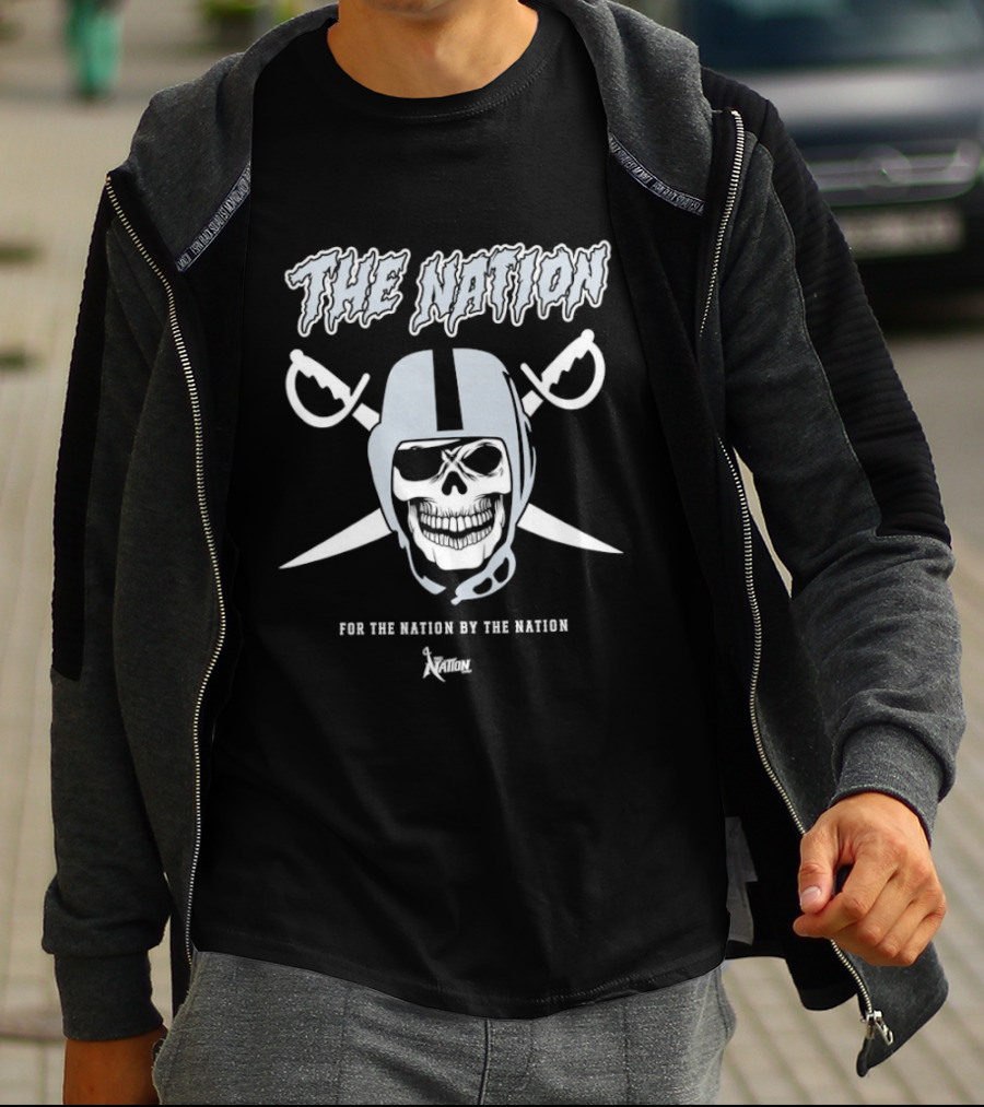 Las Vegas Raiders The Nation For The Nation By The Nation T-Shirt