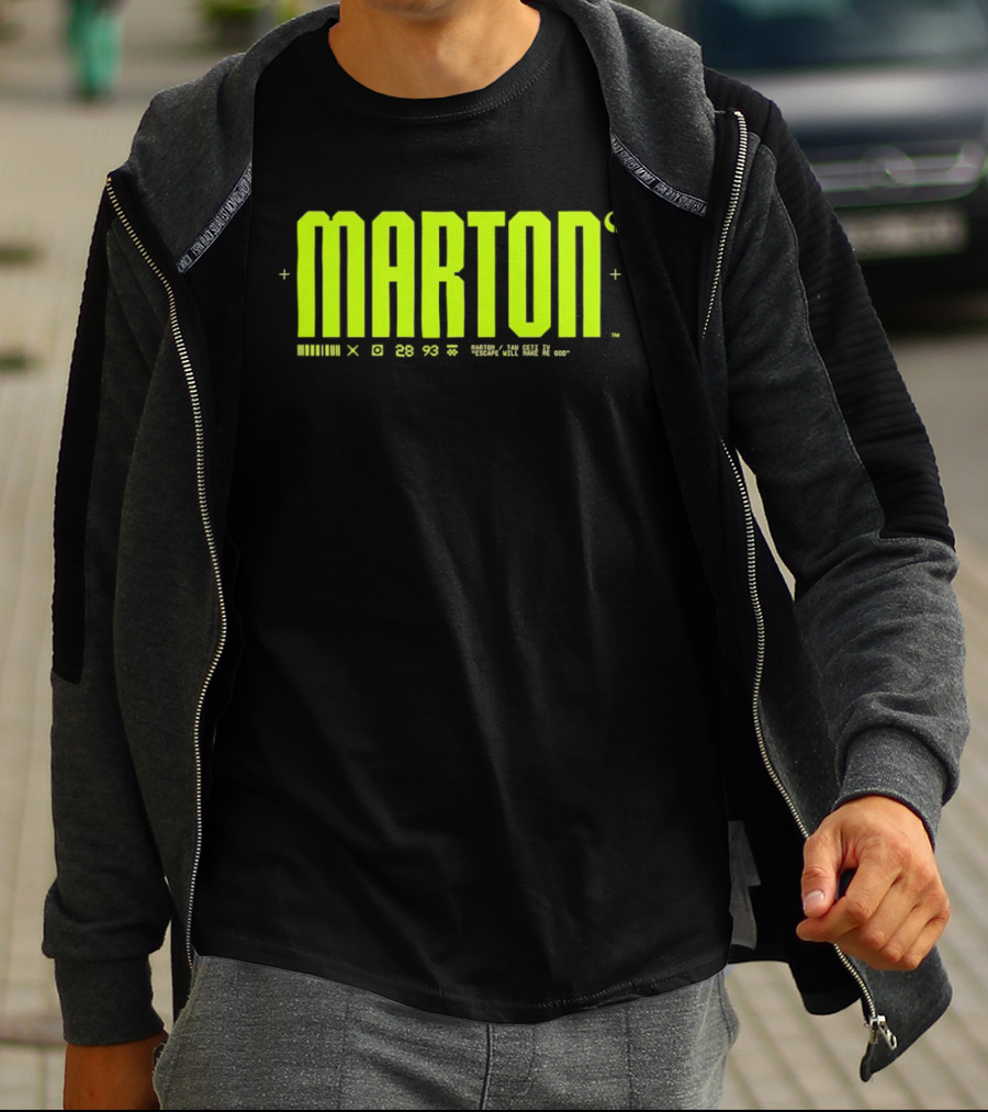 Marton Tau Ceti IV Escape Will Make Me God Sci Fi Retro Futuristic T-Shirt