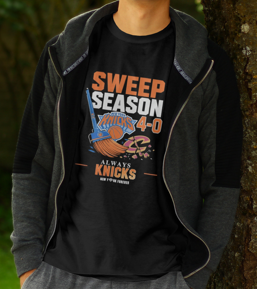 New York Knicks Sweep Season 4 0 Always Knicks Forever T-Shirt
