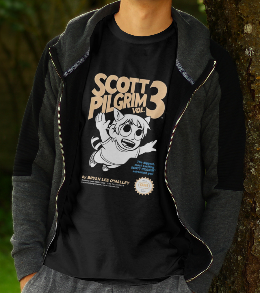 Scott Pilgrim Vol 3 Scott Pilgrim And The Infinite Adventure You By Bryan Lee O'Malley Oni T-Shirt