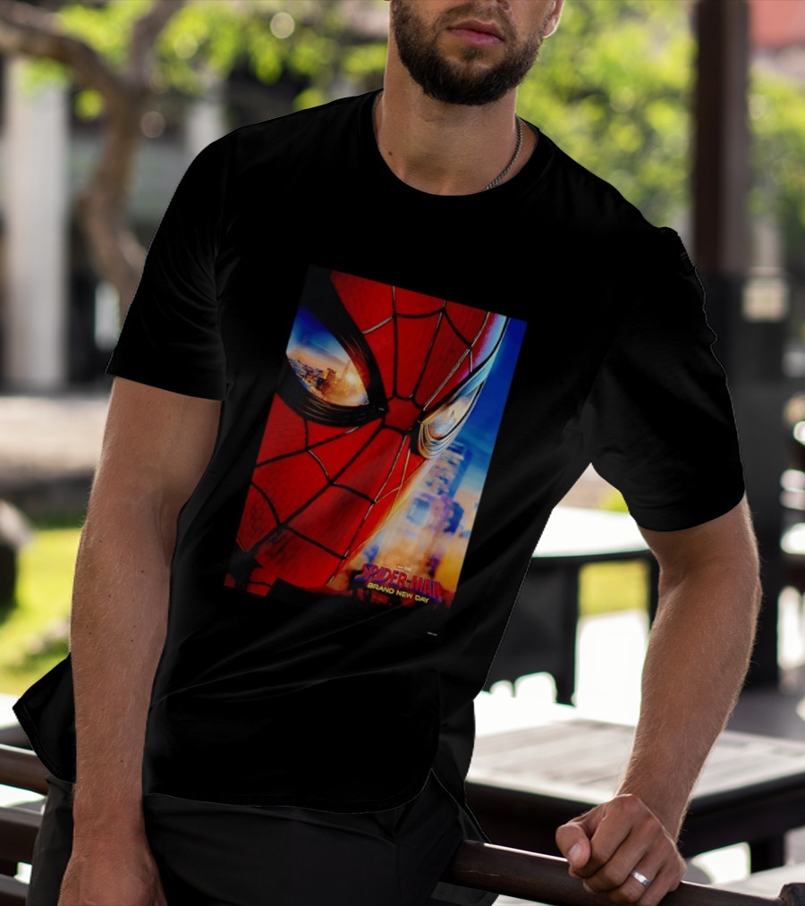 Spider Man Marvel Brand New Day Mask Studios T-Shirt