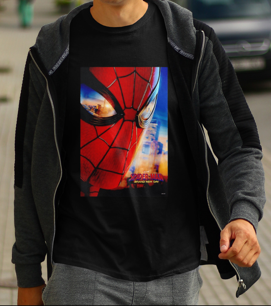 Spider Man Marvel Brand New Day Mask Studios T-Shirt