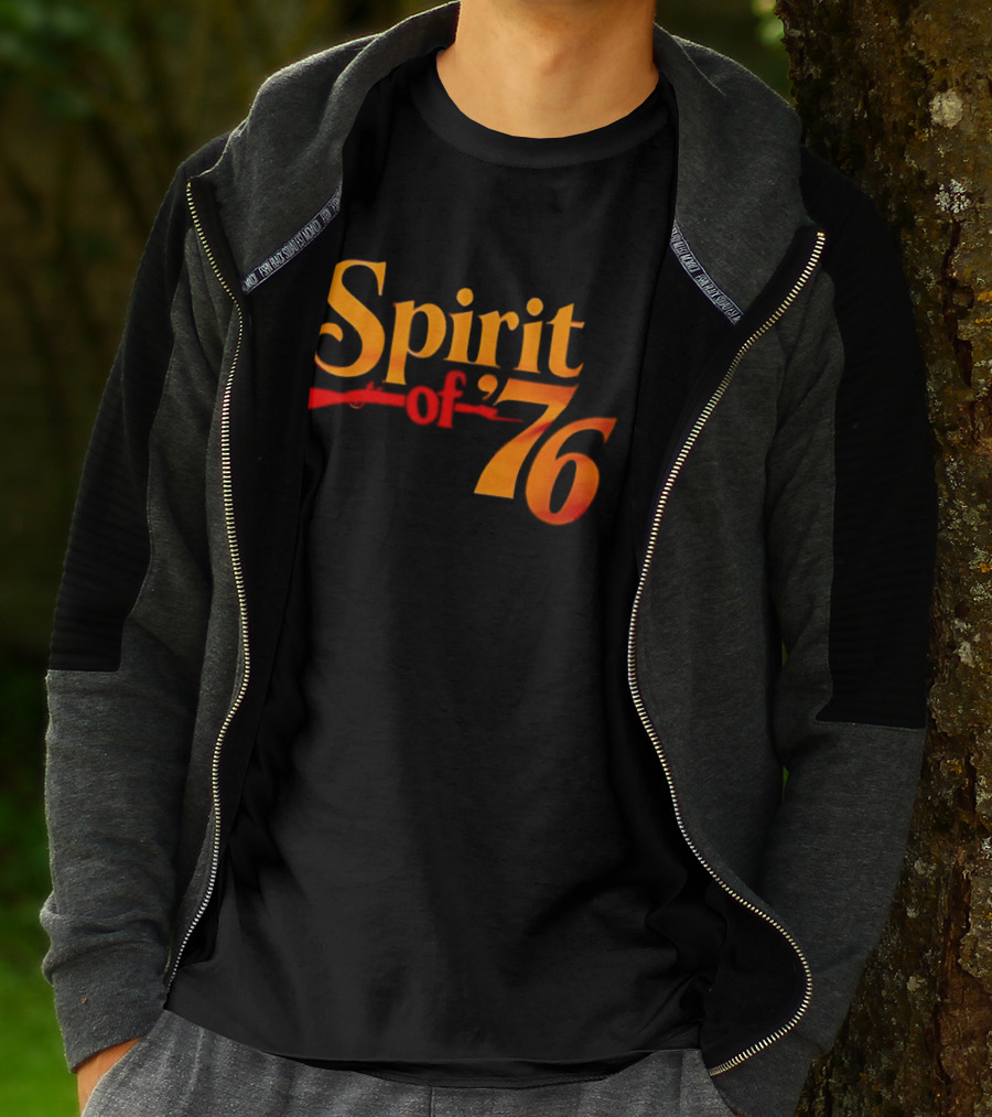 Spirit Of 76 American Revolution Independence Day USA T-Shirt