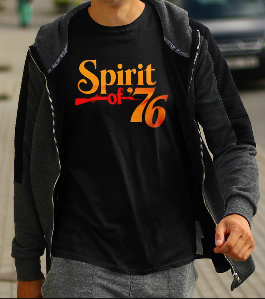 Spirit Of 76 American Revolution Independence Day USA T-Shirt