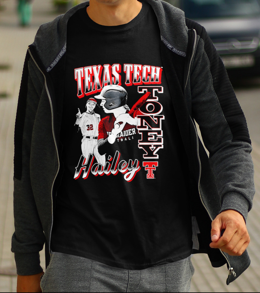 Texas Tech Red Raiders Hailey Toney 32 T-Shirt