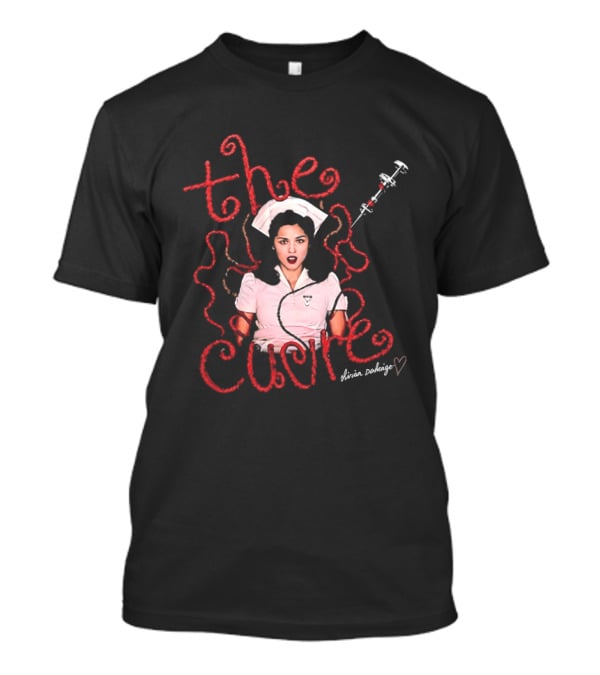 The Cure Mirian Damage Nurse Syringe Gothic Rock Vivian Santiago T-Shirt