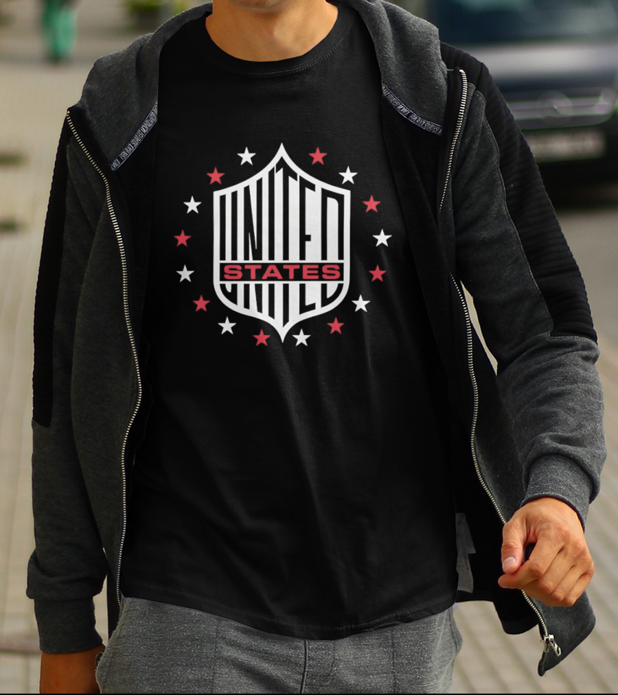 United States National Team Soccer Federation Stars T-Shirt