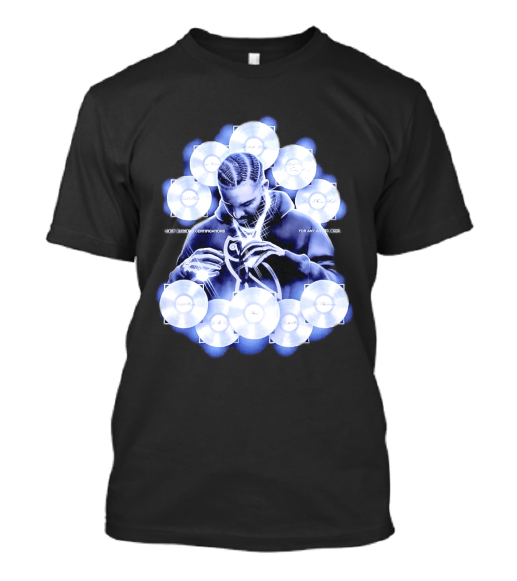 Drake Diamond Certifications Music Awards Owl T-Shirt
