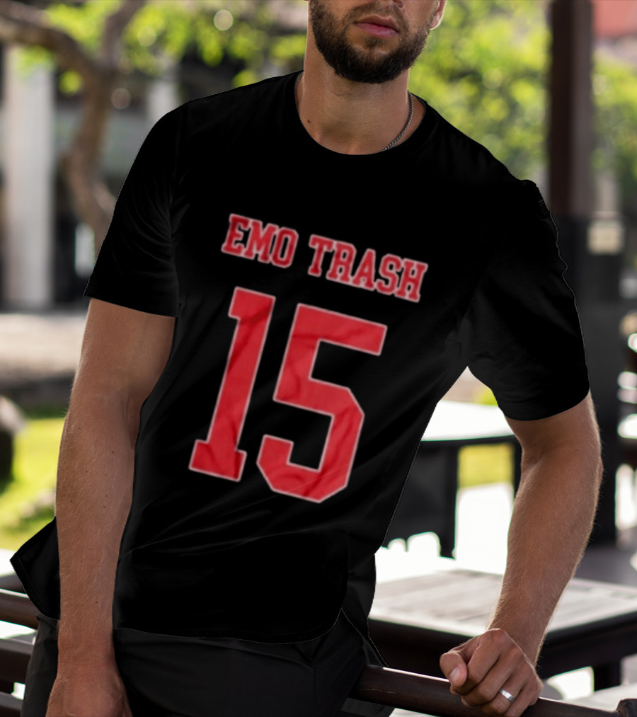 EMO TRASH 15 Retro Sports T-Shirt