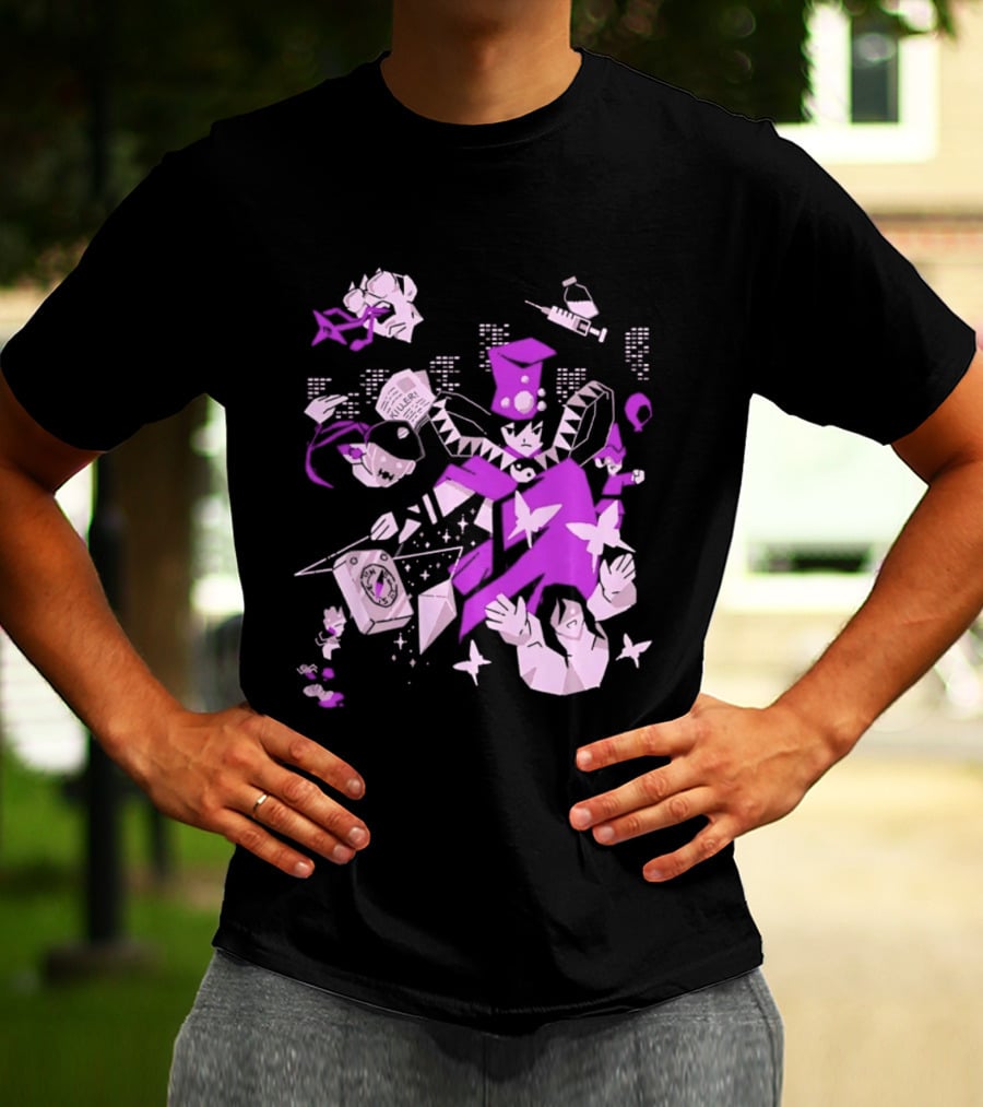 Boogiepop Phantom Metropolitan Anime Character Aesthetic T-Shirt