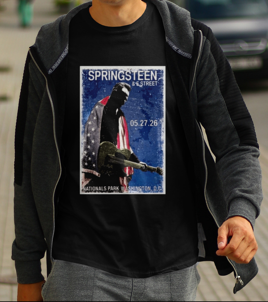 SPRINGSTEEN & E STREET Nationals Park Washington D.C. 05.27.26 T-Shirt