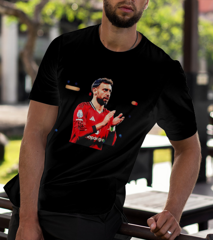 Bruno Fernandes Manchester United Premier League Most Assists Of The Season Snapdragon T-Shirt