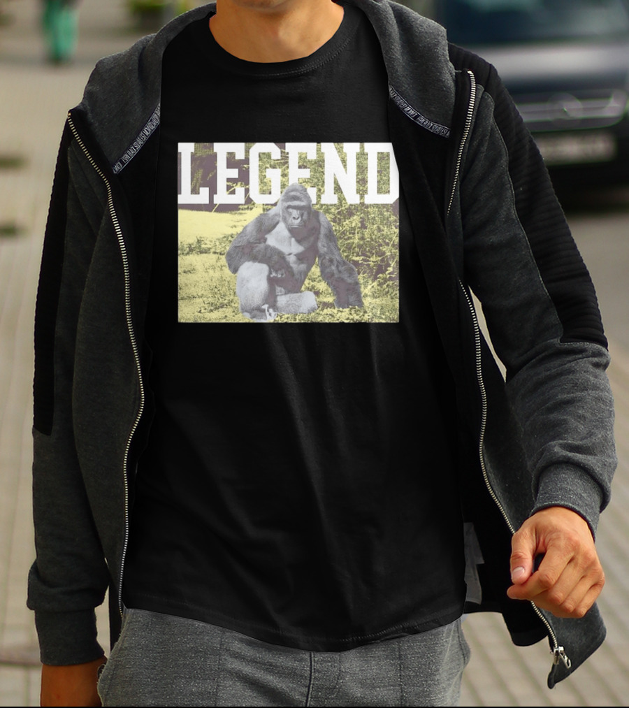 Legend Gorilla Wild Animals T-Shirt