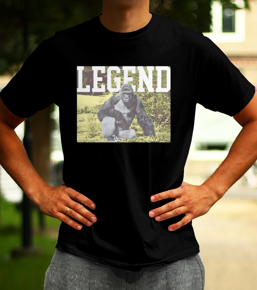 Legend Gorilla Wild Animals T-Shirt
