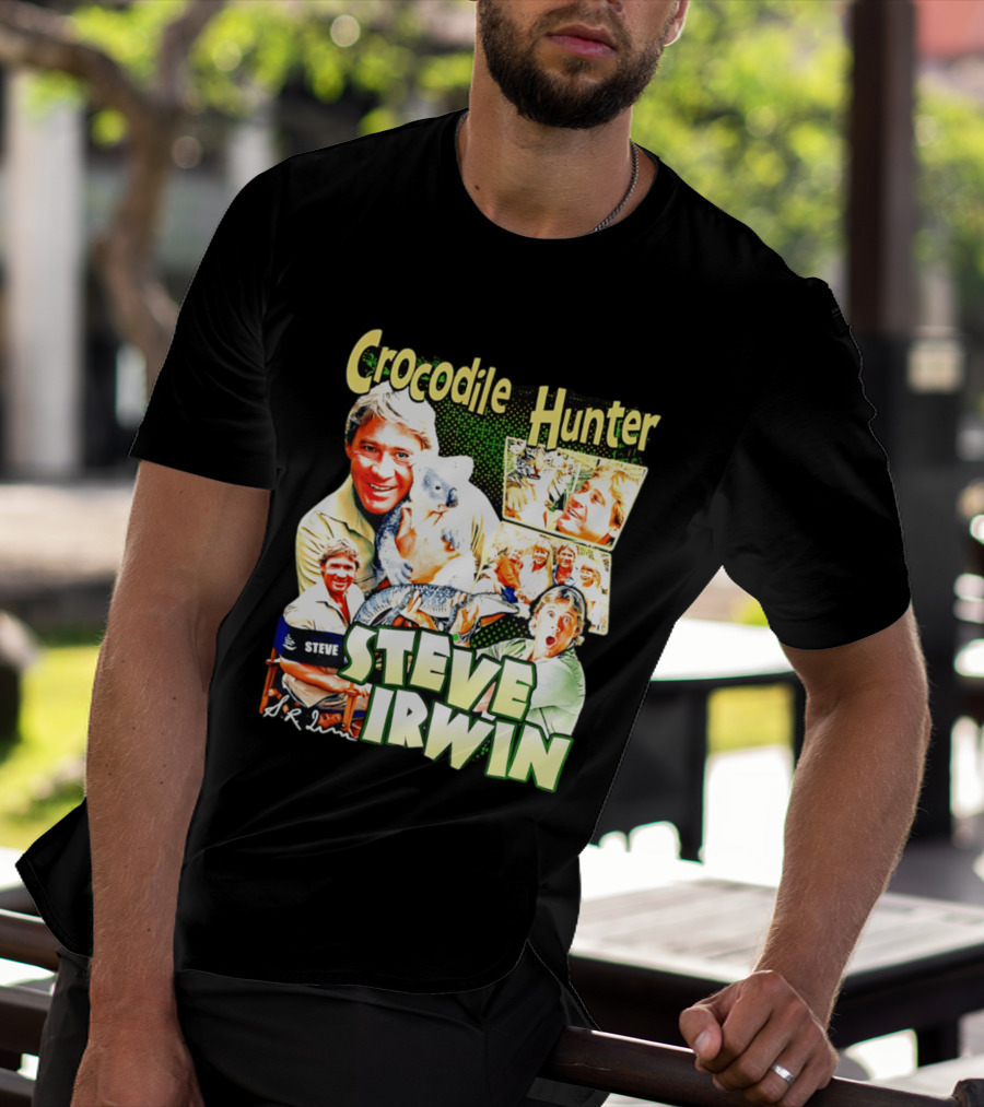 Crocodile Hunter Steve Irwin Wildlife Adventure T-Shirt