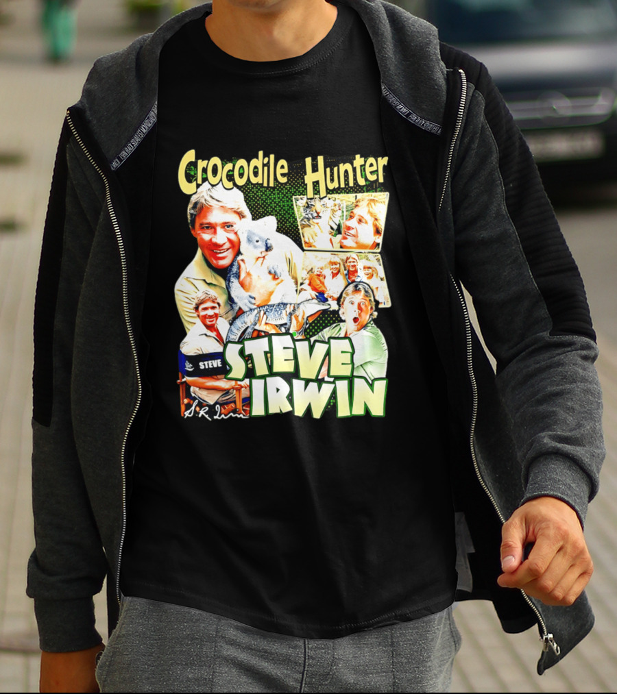 Crocodile Hunter Steve Irwin Wildlife Adventure T-Shirt