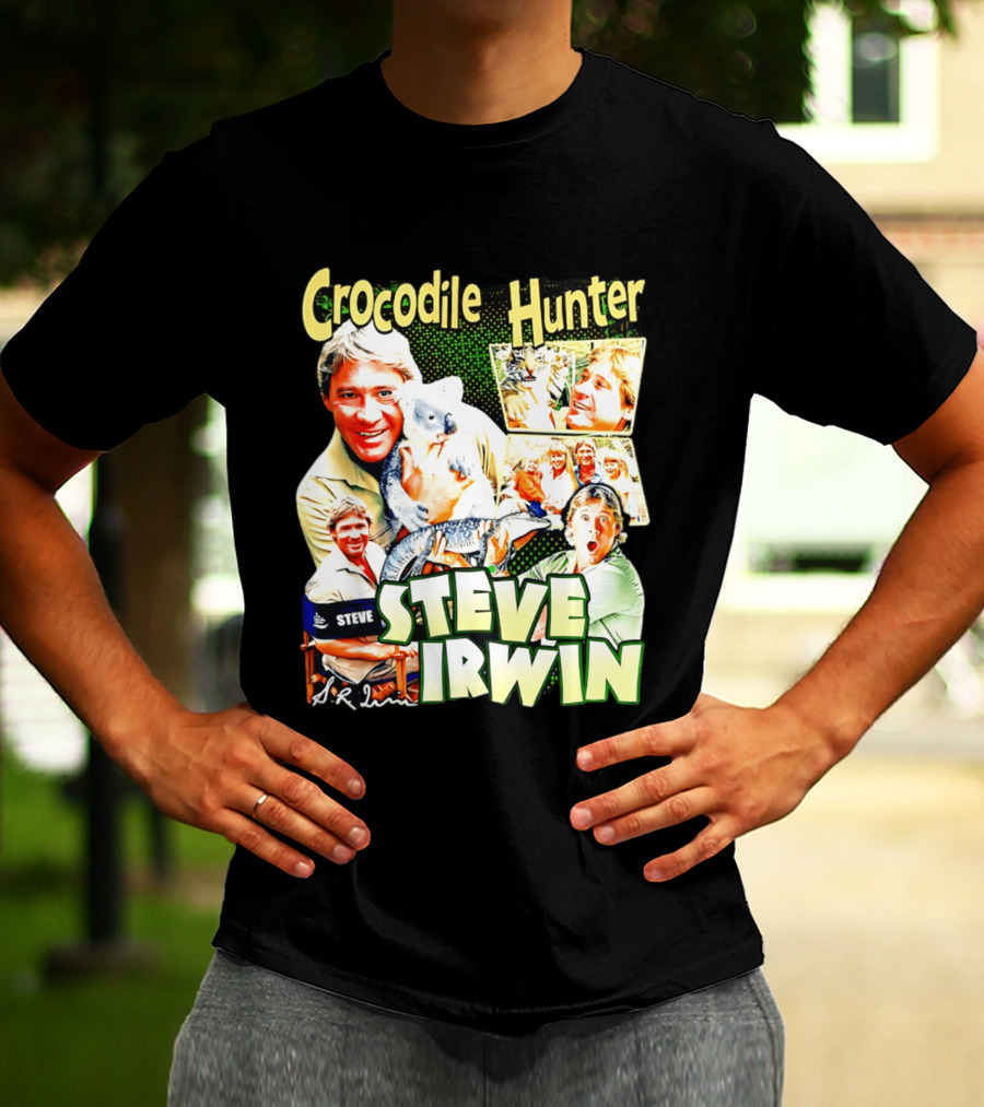 Crocodile Hunter Steve Irwin Wildlife Adventure T-Shirt