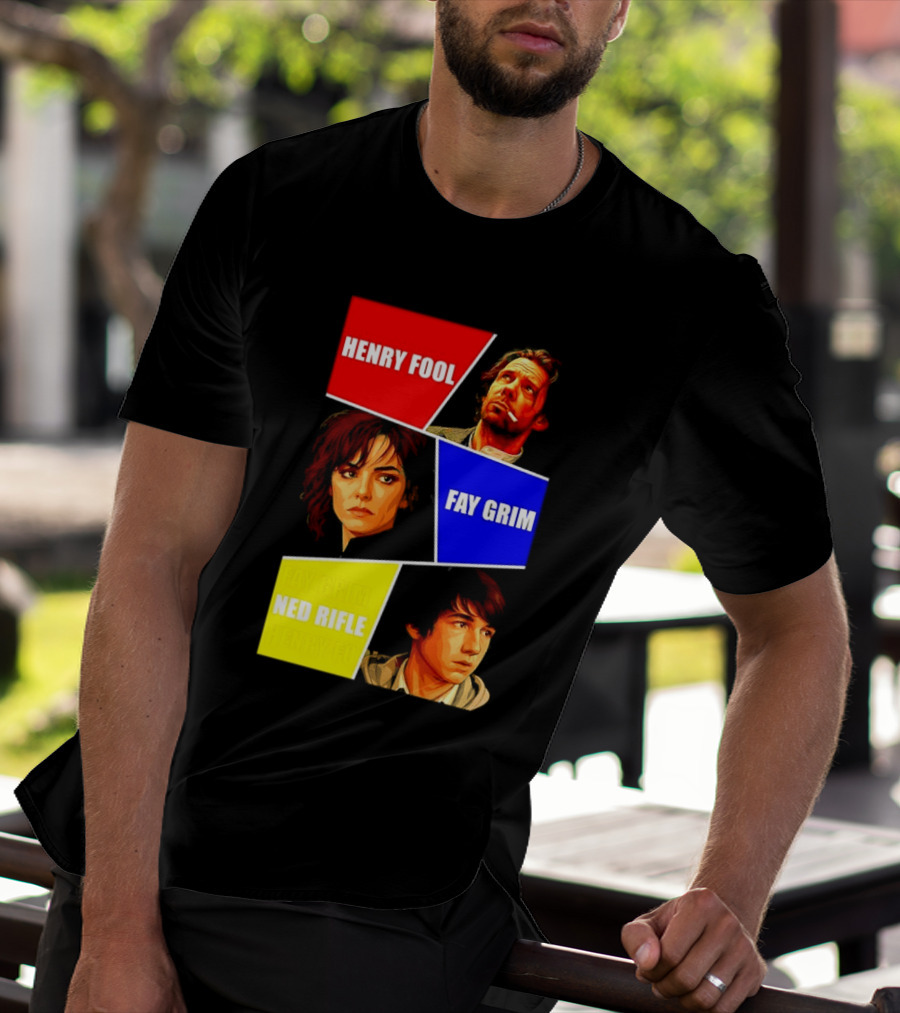 Henry Fool Fay Grim Ned Rifle Trilogy Hal Hartley Series T-Shirt