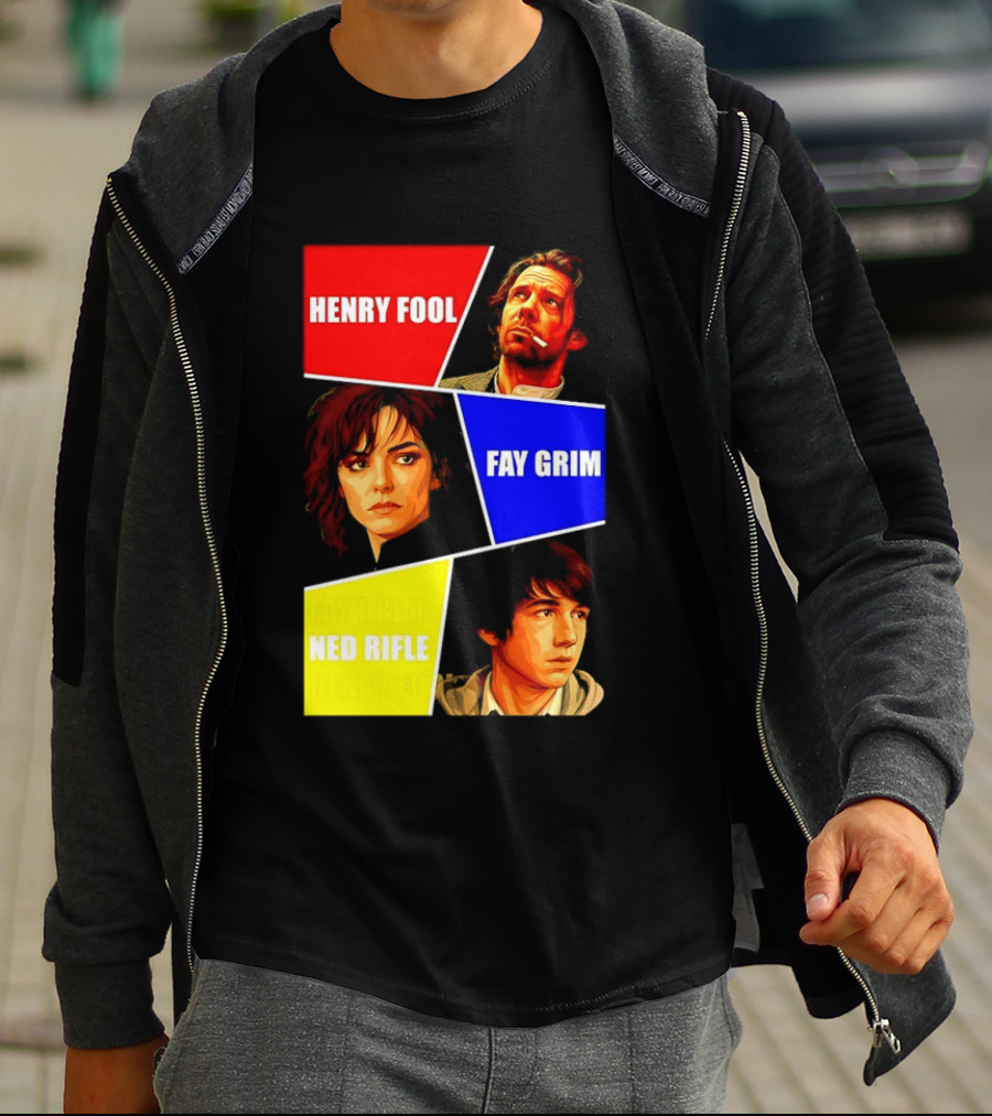 Henry Fool Fay Grim Ned Rifle Trilogy Hal Hartley Series T-Shirt