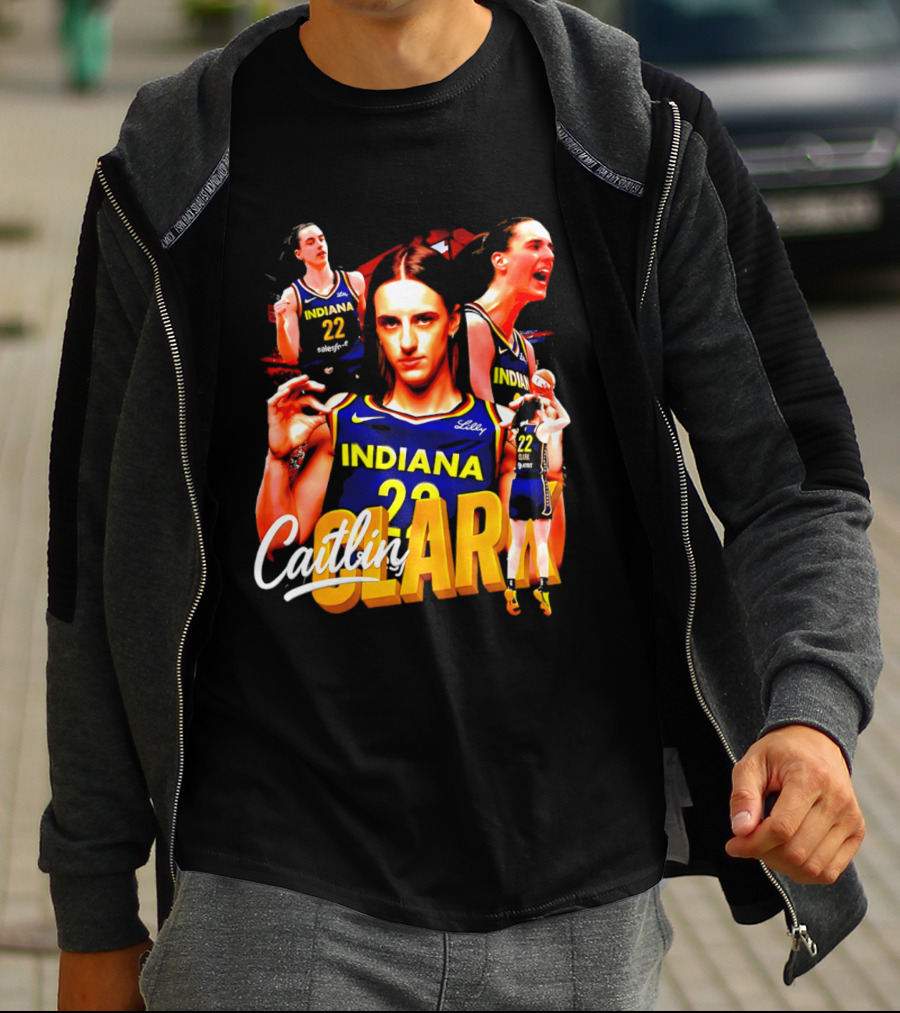 Indiana Fever Caitlin Clark 22 Jersey T-Shirt