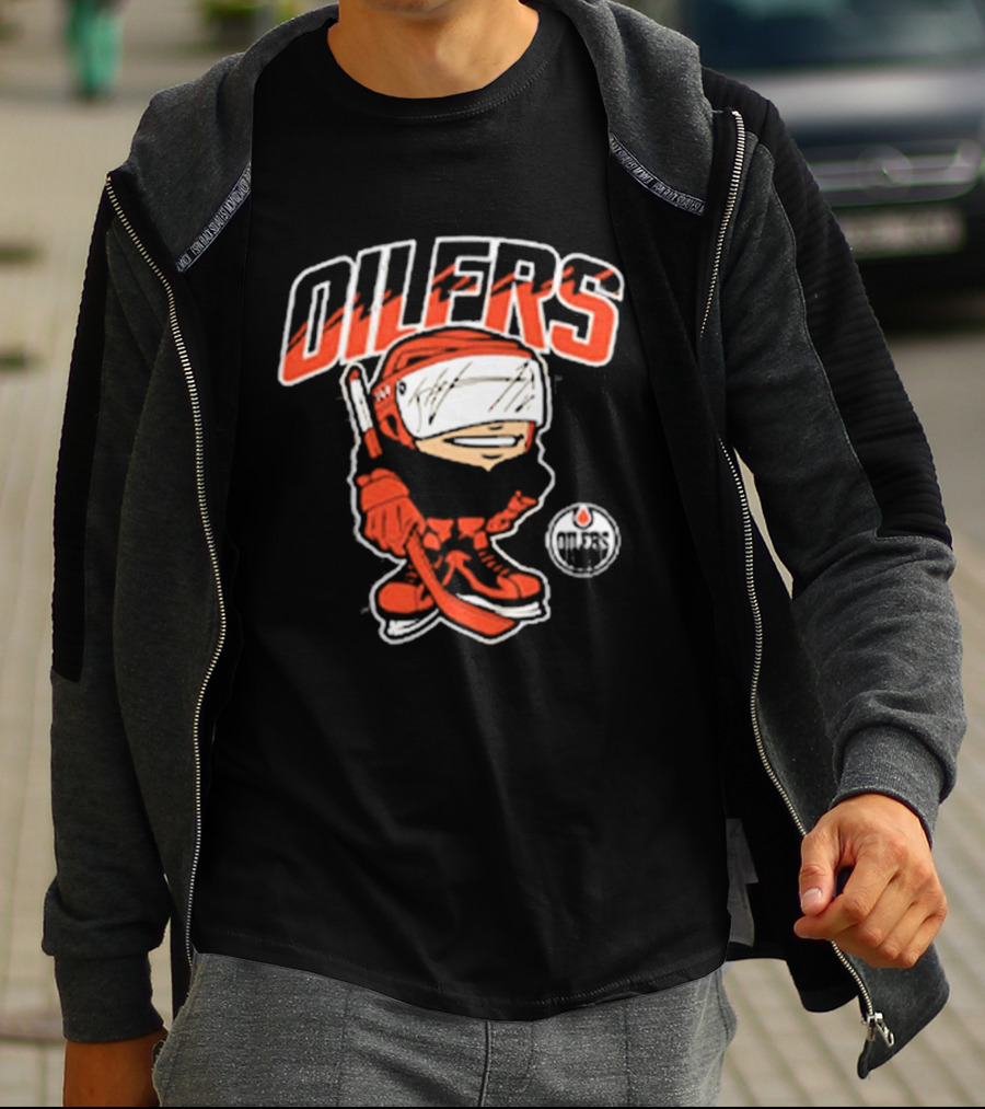 Edmonton Oilers Infant Tough Guy Hockey Player T-Shirt