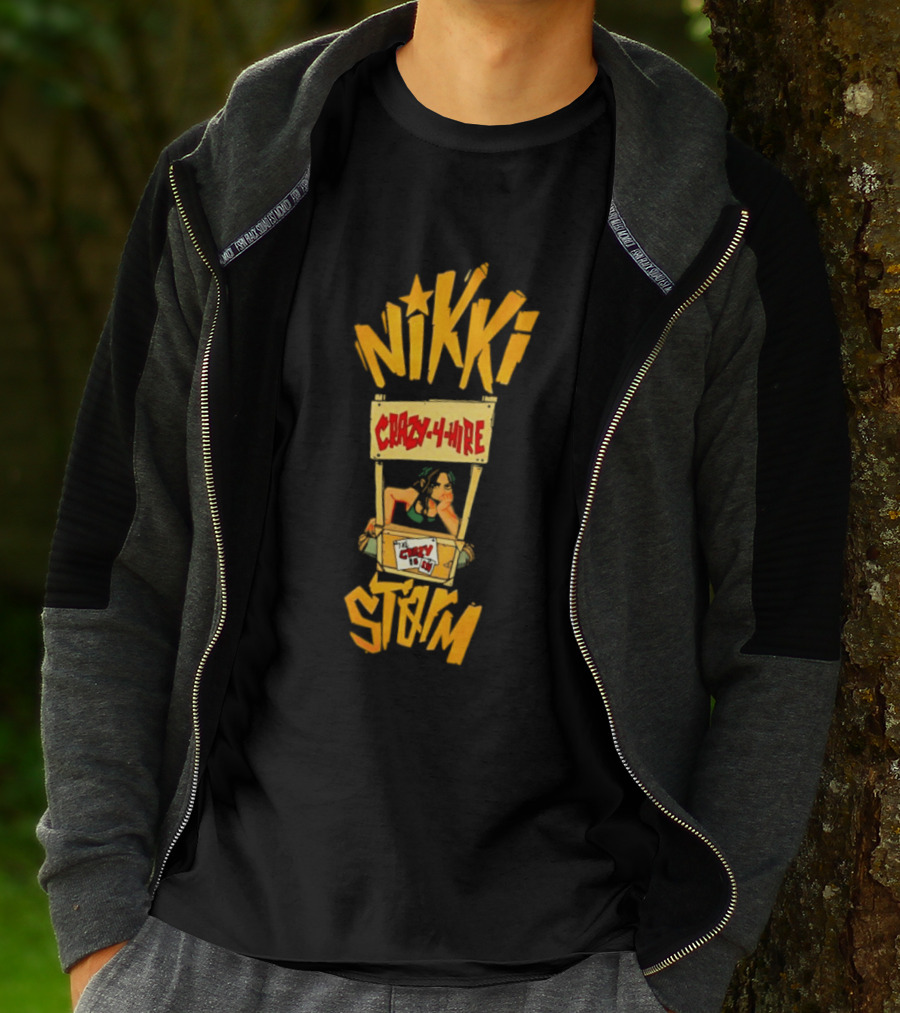 Nikki Crazy4Hire Storm T-Shirt