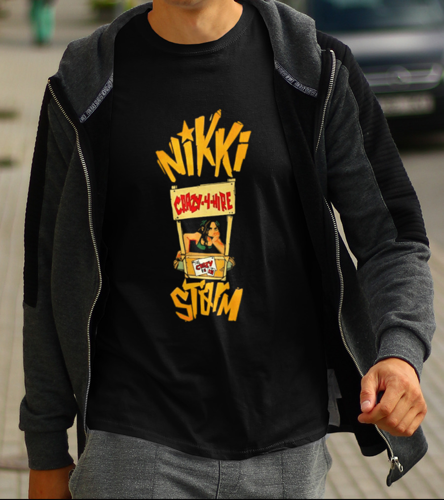 Nikki Crazy4Hire Storm T-Shirt