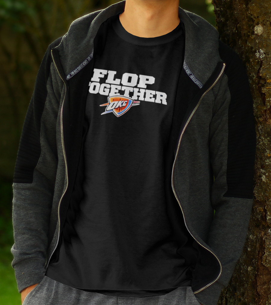 OKC Thunders Flop Together Game 7 Spurs T-Shirt