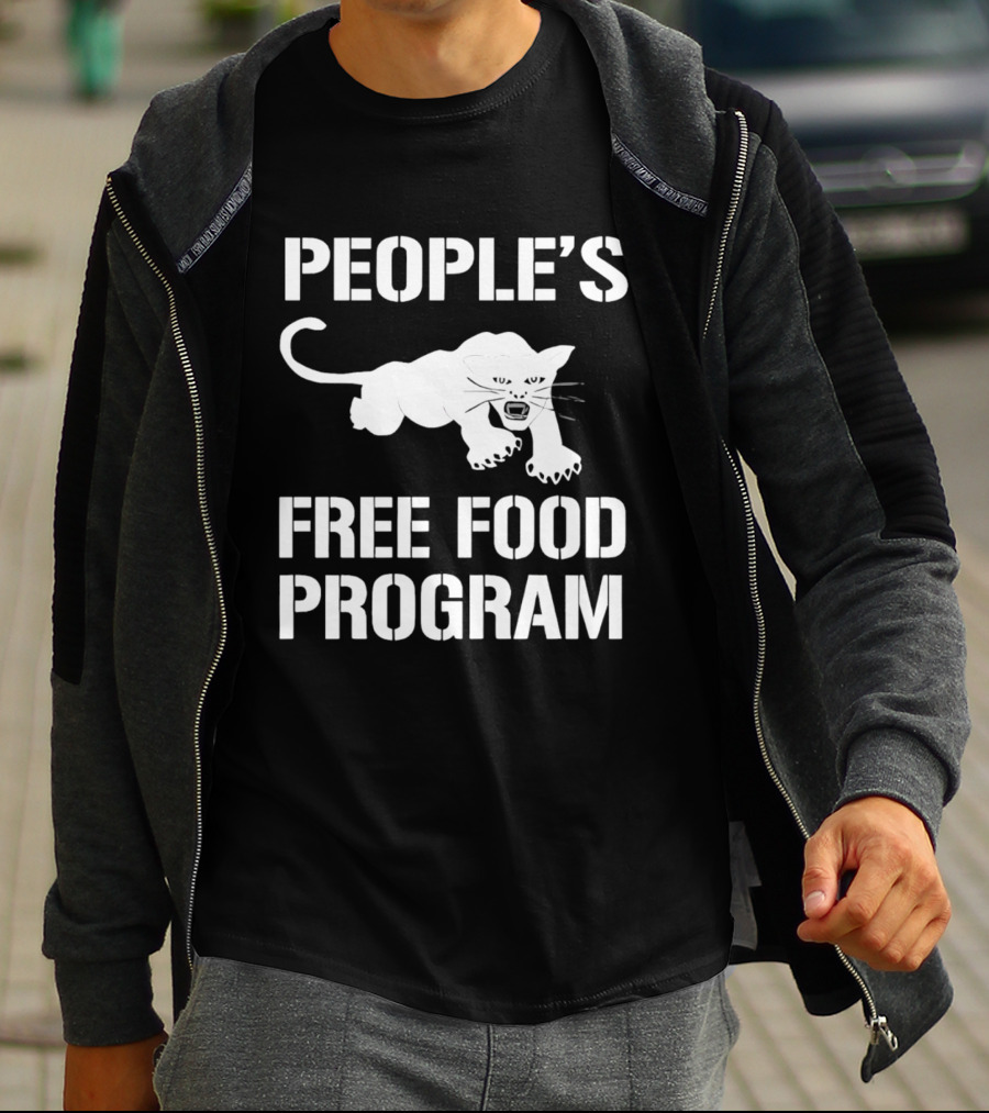 People's Free Food Program Panther T-Shirt