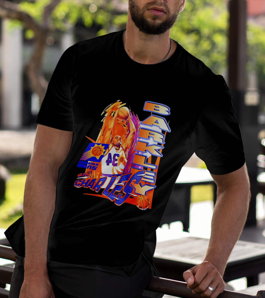 Phoenix Suns Barkley 34 Sir Charles NBA Legends T-Shirt