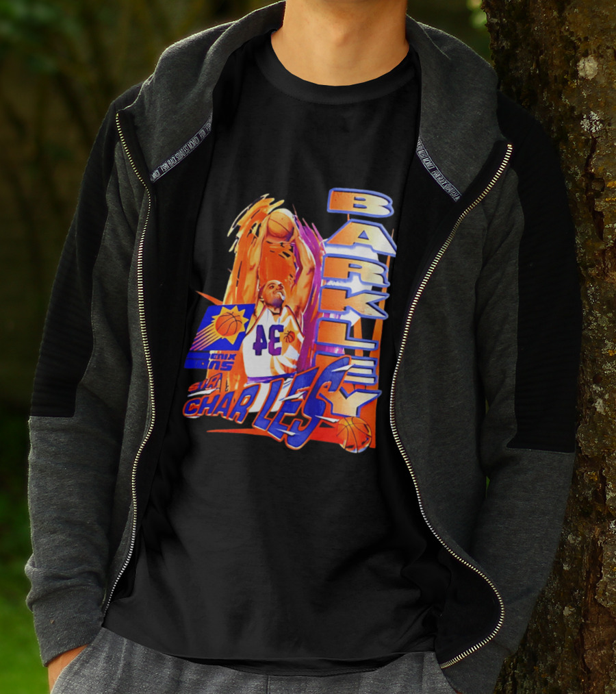 Phoenix Suns Barkley 34 Sir Charles NBA Legends T-Shirt