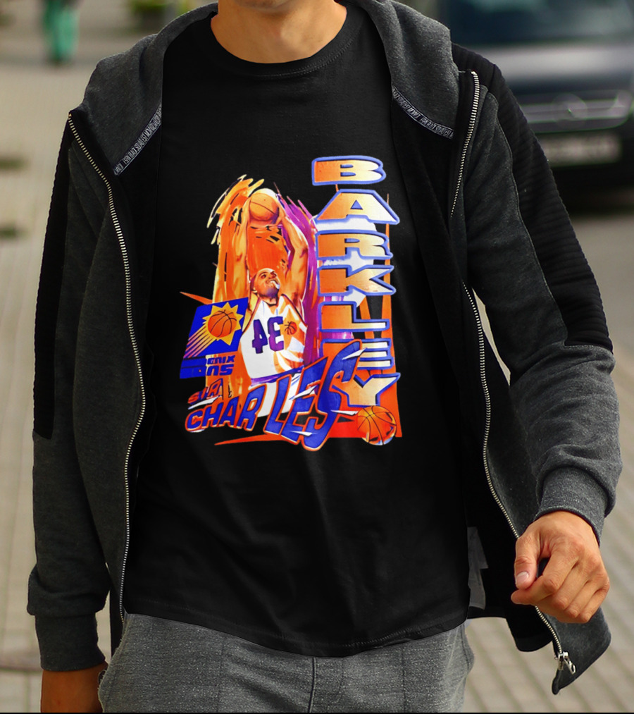 Phoenix Suns Barkley 34 Sir Charles NBA Legends T-Shirt