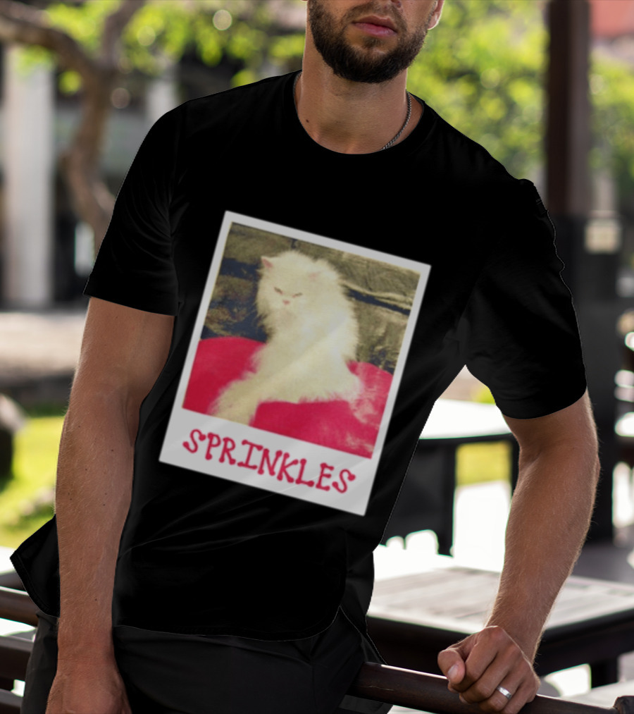 Sprinkles Polaroid Cat T-Shirt