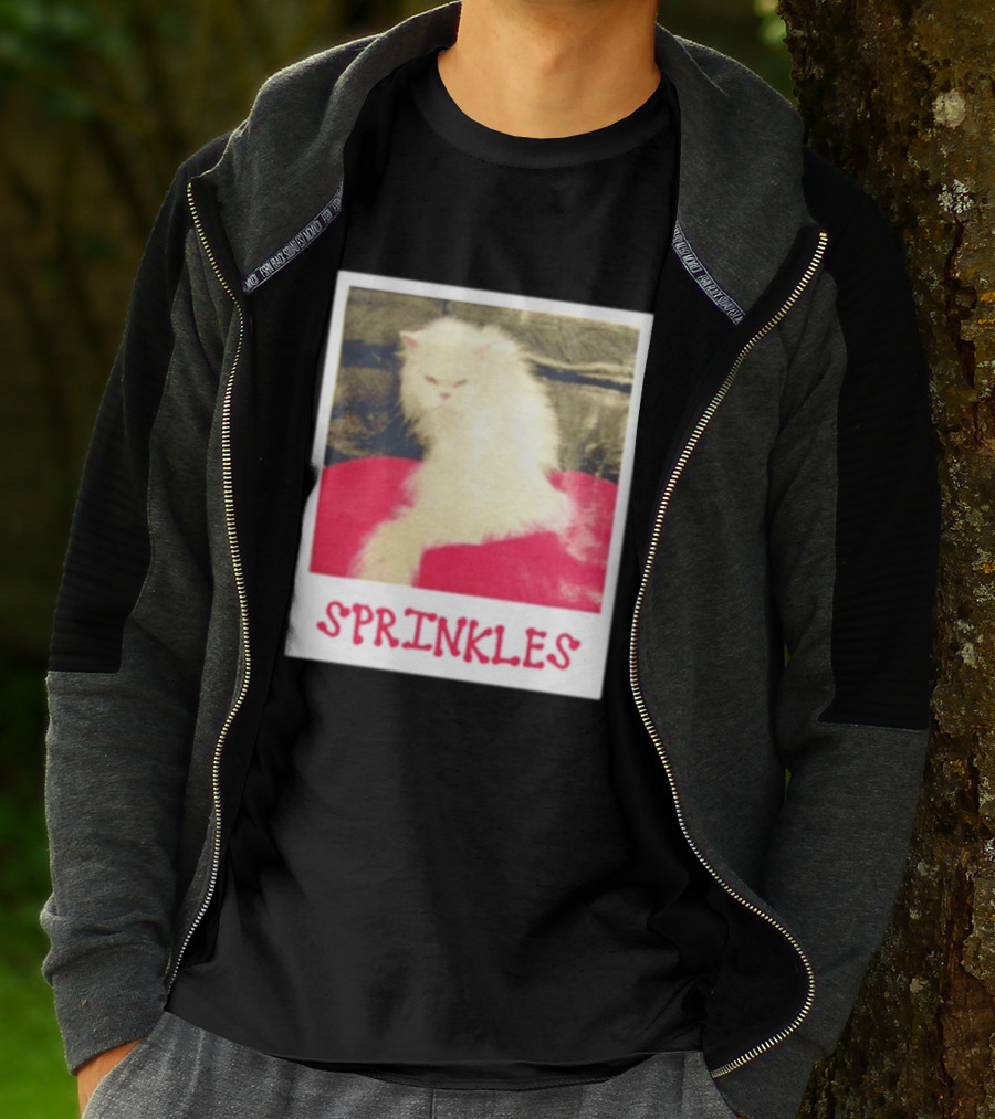 Sprinkles Polaroid Cat T-Shirt