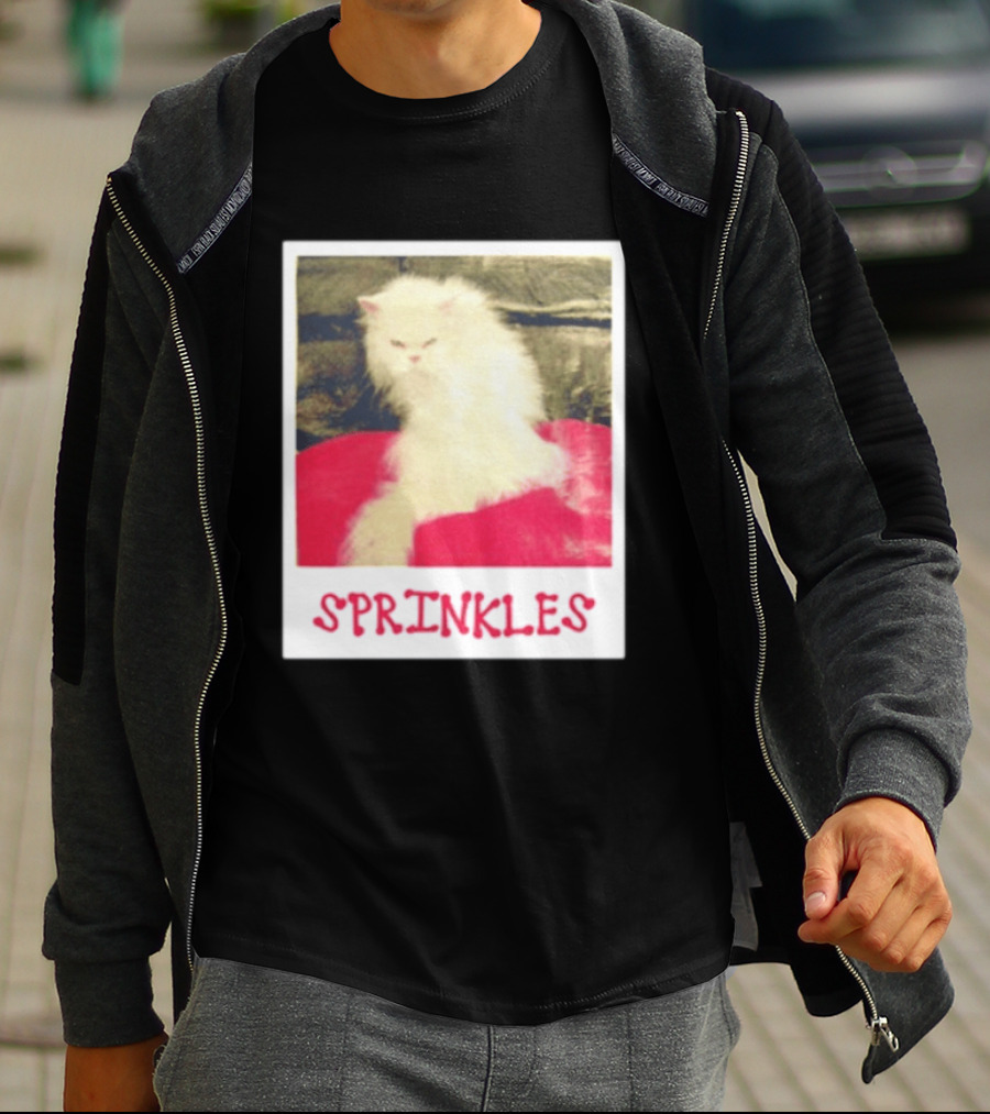 Sprinkles Polaroid Cat T-Shirt