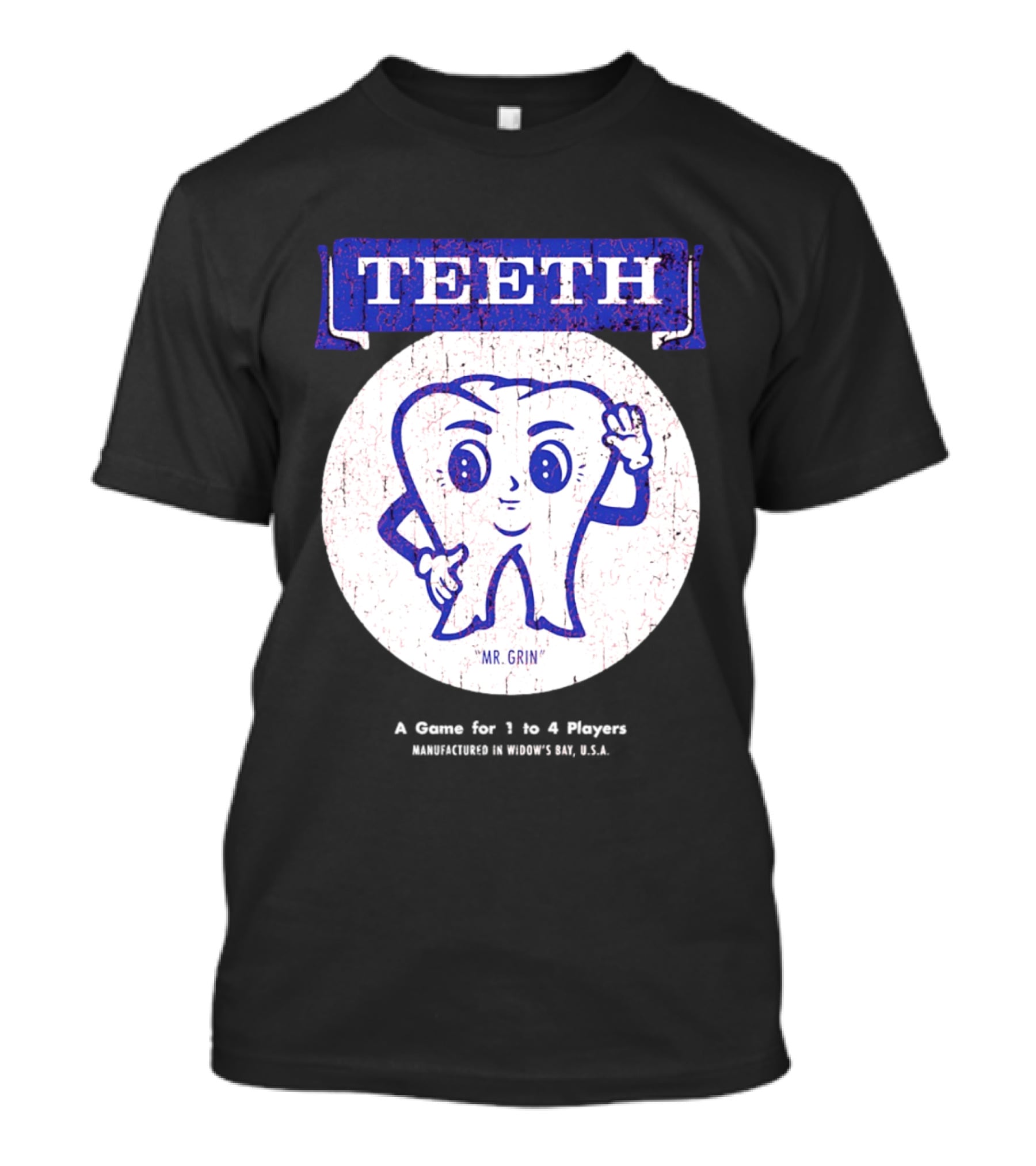 TEETH Mr. Grin Game For 1 To 4 Player T-Shirt