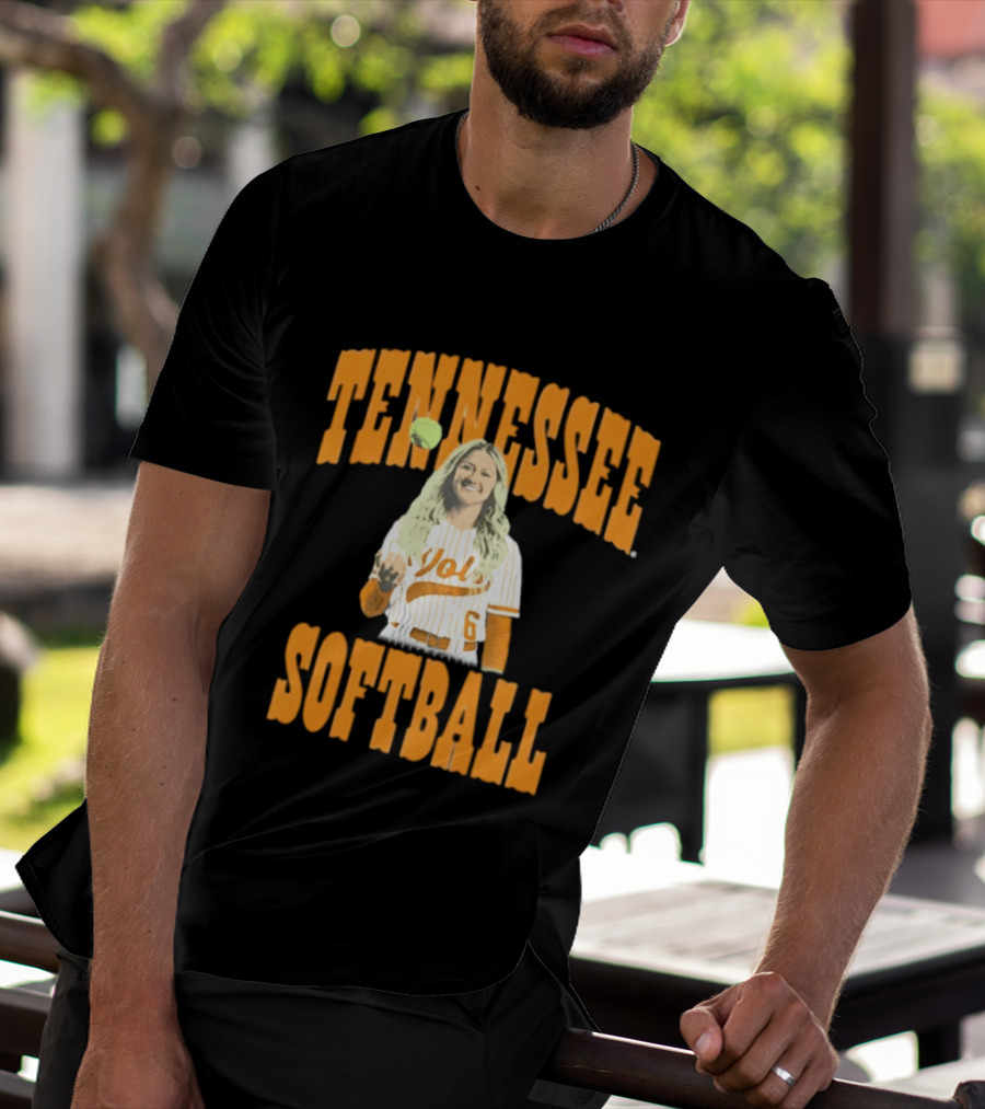 Tennessee Vols Softball Player Sage Mardjetko Pose Star T-Shirt
