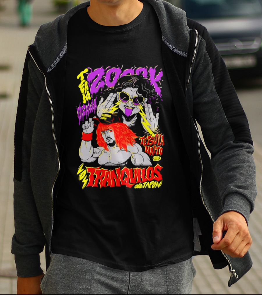 Tetsuya Naito Team Ozawa NJPW Tranquilos Japon Power T-Shirt